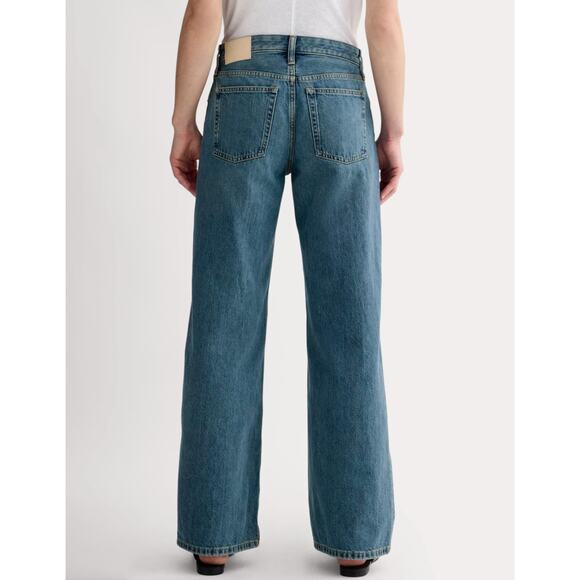 NWOT Everlane 28 Regular The Mid-Way Jean Whisper Blue Non-Stretch $148 2089-A - Picture 2 of 11
